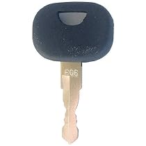 Lot De 6 Clés De Tracteur John Deere - Compatible Nombreux Modèles (RE183935, RE71557), Revêtement Rouge