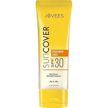 Jovees Sandalwood Sun Cover Natural Protection SPF 30 100 ML