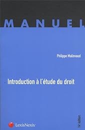 Introduction à l'étude du droit