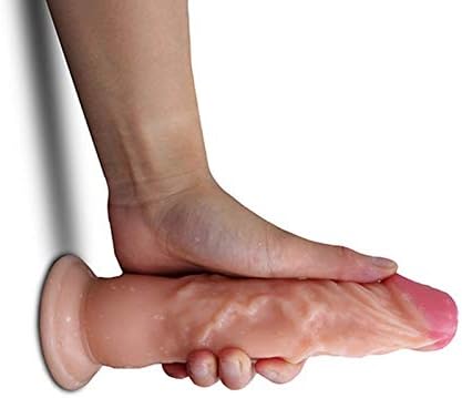 Shaews Huge Lifelike Tool, 8 in Huge Stick with Rotaing Texture Toys Simulated Women Pleasure Relaxed Body | Diameter 4cm/1.57iches
