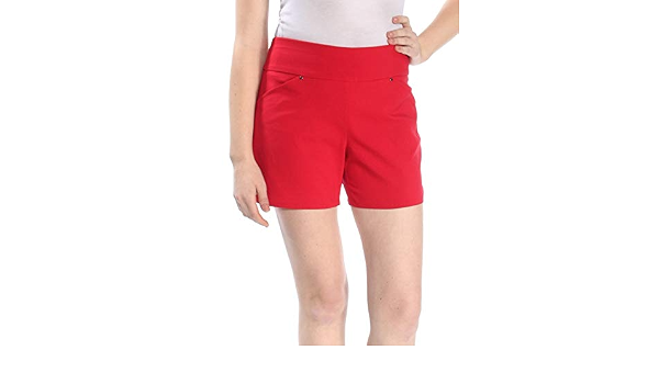 Shorts Red 2 at Amazon Women's Clothing 
