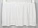 Moments 58 Inches Wide x 30 Inches Long Polyester Embroidered Tier Curtain, White