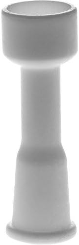 SCIENTIFIC EXPERIMENT SUPPLIES 12-1569 10MM THREADED CERAMIC CUP FEMALE WHITE