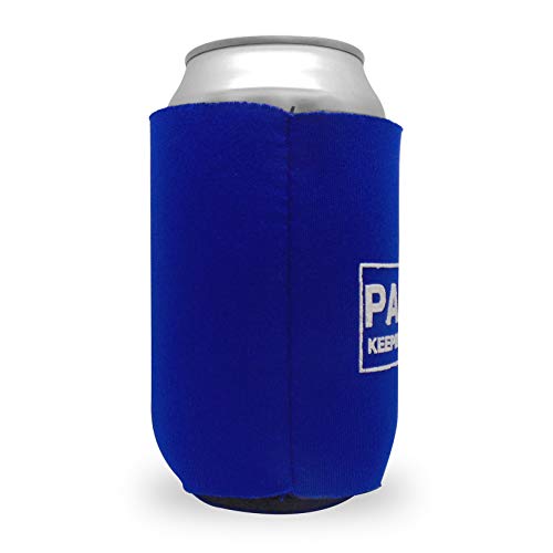 12 Can Sleeves - Beer Coolies for Cans and Bottles - Bulk Blank Drink Coolers - DIY Custom Wedding Favor, Funny Party Gift (Parents, 2)