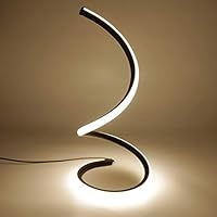 skyeyarc spiral led table lamp