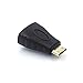 HDMI Mini Adapter,VCE Gold Plated Mini HDMI Male to HDMI Female Adapter 4K Compatible for Raspberry Pi Zero W, Camera, Camcorder, DSLR, Tablet, Video Card