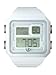 Adidas Curitiba Digital White Dial White Silicone Strap Mens Watch ADH2771