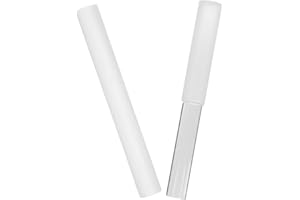 EPIGEIST 2pcs Acrylic Crystal Singing Mallets Solid Strikers with Pocket Bags for Meditation Yoga Sound