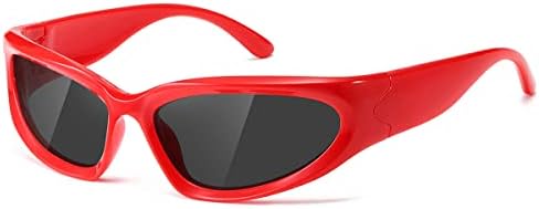 Y2K 3Pack Polarized Wrap Around Sunglasses Unisex Fashion Sport Shades Amazon.com: SOAR&EAGLE Y2K 3Pack Polarized sunglasses Wrap  main image 2