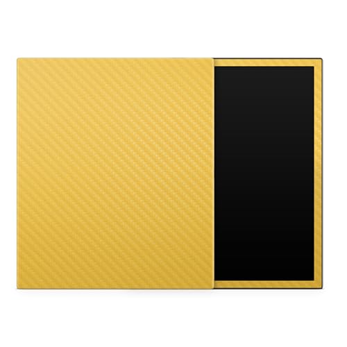 Carbon Fiber Tablet Skin Compatible with BOOX Note Air3 C (2023) - Solid Marigo…