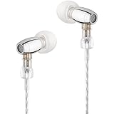 Kinboofi HZSOUND Waist Drum in-Ear Monitor, φ6mm DD HiFi Earphone, Stainless Stell Stereod·Mirror Finish Earbuds Wired Headph