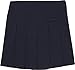 French Toast School Uniform Girls Pleated Scooter with Grosgrain Ribbon, Navy, 6