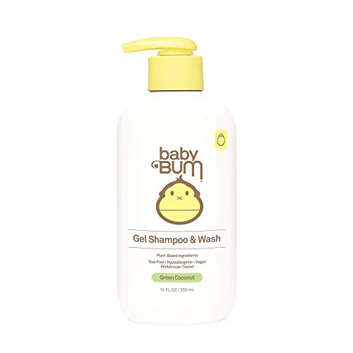 Baby Bum Shampoo & Wash Gel Tear Free Soap for Sensitive Skin with