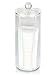 Acrylic Cotton Round Dispenser / Facial Beauty Pad Container Holder / Cosmetic Organizer