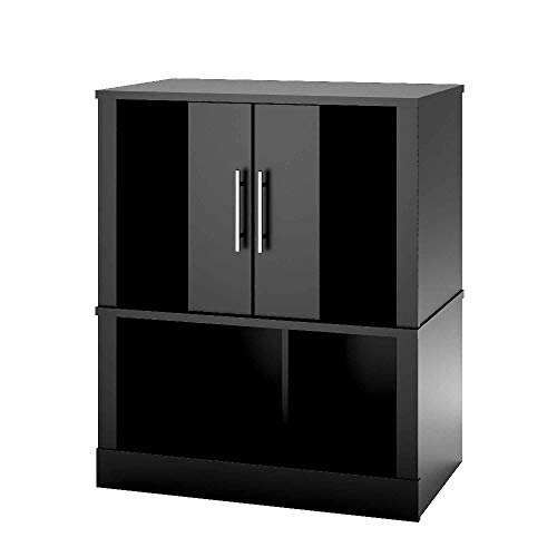 Skrootz Tank Stand – for 20 Gallon Aquariums Black Stipple Finish Small Size Great for Fishes