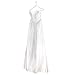 HANGERWORLD Pack of 6 Premium Metal Elegant Clothes Hangers Covered in Pearl Beads - 15.7 Inches