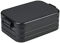 – Porta Pranzo Bento Take A Break Midi – Sacco per il Pranzo con Bento Box – Porta Pranzo per Panini, Spuntini e Avanzi – Snack e Pranzo - 900 ml - Nordic Black