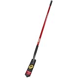 Bully Tools 92719 14-Gauge 3-Inch Trench Shovel with Fiberglass Long Handle