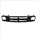CarPartsDepot Front Upper Replacement Grille Grill Black Seal Beam New w/o Appearance Package Compatible for 1994-1997 CHEVROLET CHEVY Blazer S10 GM1200225 12471807