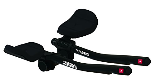 Profile Designs T5+ Carbon Clip-On Aerobar Matte Black, One Size