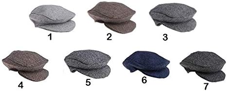 Matissa Newborn Baby Boy Newsboy Cap and Bow tie Set Gatsby Cap Pageboy Golf hat mothers day gift (Grey (3)) - Image 4
