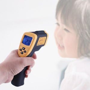 NEWSKY Digital LCD Industrial IR Infrared Thermometer Temperature Laser Gun -50~+530¡æ