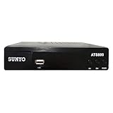 SUNYO ATS800 ATSC Digital TV Converter Box w/ Recording PVR Function / HDMI Out / Coaxial Out / Composite Out / USB Input / LED Time Display (New Model)