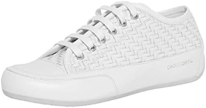 Candice Cooper Women's Rock Weave Low Top Trainers US 9.5 White
