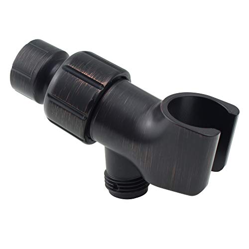 YOO.MEE Shower Arm Bracket for Handheld Shower Head, Adjustable Holder Mount, Oil Rubbed Bronze