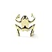 HuntGold 1X Unisex Frog Design Alloy Ear Cuff Clip Wrap Earings Fashion Jewellery(Gold)