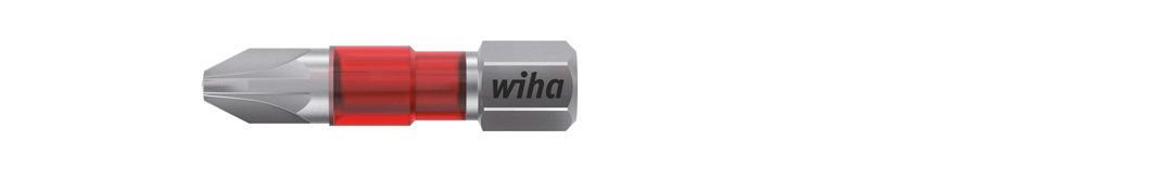 Wiha Bit MaxxTor 29er with Torsion Zone for Impact Screwdriver Pozidriv 1/4 Inch (38208) PZ3