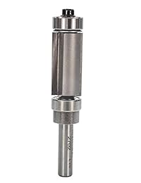 Whiteside Router Bits 2702 Combinación Flush recortar Bit con parte superior e inferior Rodamientos