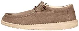 Hey Dude Men's Wally Classic Canvas Lace Up Sneakers