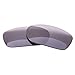 Polarized Replacement Lenses Compatible with Oakley TwoFace OO9189 Sunglasses - Crafted in USA - (Grey Polarized with Silver mirror coating)