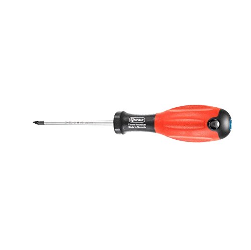 Connex COX352101 Screwdriver, Silver/Black/Red, Size PZ 1/80 mm