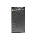 AwePackage 12 oz Resealable Box Pouch Coffee Bag with valve - Flat Bottom Pull Tab Zipper (50, Matte Black)