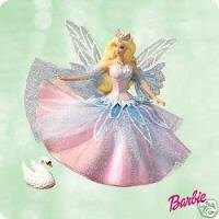 QXI8447 Barbie Swan Lake Ornament Set 2003 Hallmark Keepsake Ornament