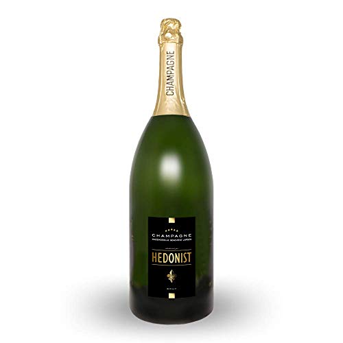 Hedonist® Champagner Brut 6 L | 100% Pinot Meunier | edles Design | feine Aromen | inkl. Holzkiste | exklusiv aus… – Bild 3