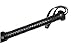 Leather Flogger - with 50 Premium Leather Tails Braided Handle Grip and Wrist Strap Small Whip Crop