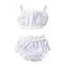 Fenteer White Lace Underwear kit for 1/6 Doll Dres Up