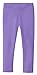 Made in USA Girls Leggings 100% Cotton for School Uniform Sports Coverage or Play Perfect for Sensitive Skin or SPD Sensory Friendly Clothing, Medium Purple, 4T