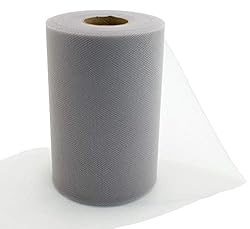 Tulle Fabric Roll | 6” by 100 Yards | Polyester