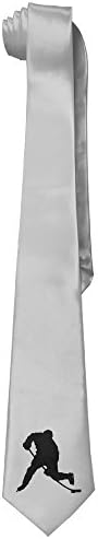 Ytfsf Hockey Player Men's Wide High-end Tie One Size