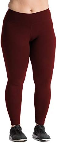 Lola Getts Plus Size Non-Sheer Leggings -That Won't Roll -28" Length Made in USA