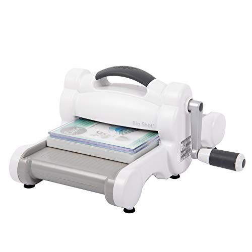 Sizzix Big Shot 660200 A5 Manual Die Cutting and Embossing Machine 6 in (15.24 cm) Opening, White