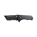 CRKT Ruger 2-Stage Compact EDC Folding Pocket Knife: Retail Package, Black Serrated Edge Tanto, Veff Serrations Flipper Open, Frame Lock, Steel & Aluminum Handle, 4-Position Pocket Clip R2104KC