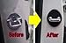 Hyundai Motors Genuine Door Striker Cover 3 PCS Set for 2010 2011 2012 2013 2014 2015 Veloster and Veloster Turbo 3 Doors