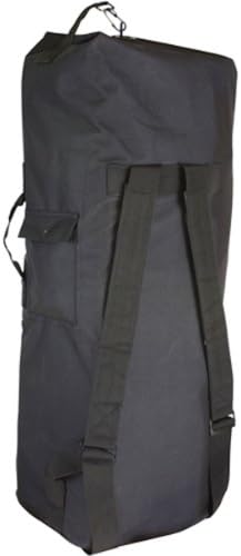 Fox Outdoor Two Strap Top Load Duffel Bag Black