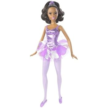Amazon.com: Mattel Pink Ballerina African American Barbie Doll W2926: Toys & Games