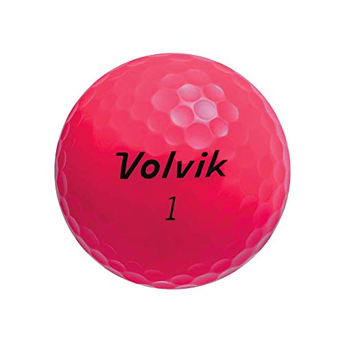 Volvik Crystal Pink Golf Balls
